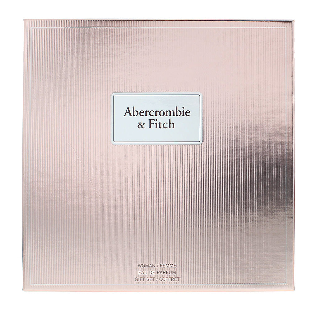 Abercrombie & Fitch First Instinct Woman 2 Piece Gift Set: Eau de Parfum 50ml -  - Box
