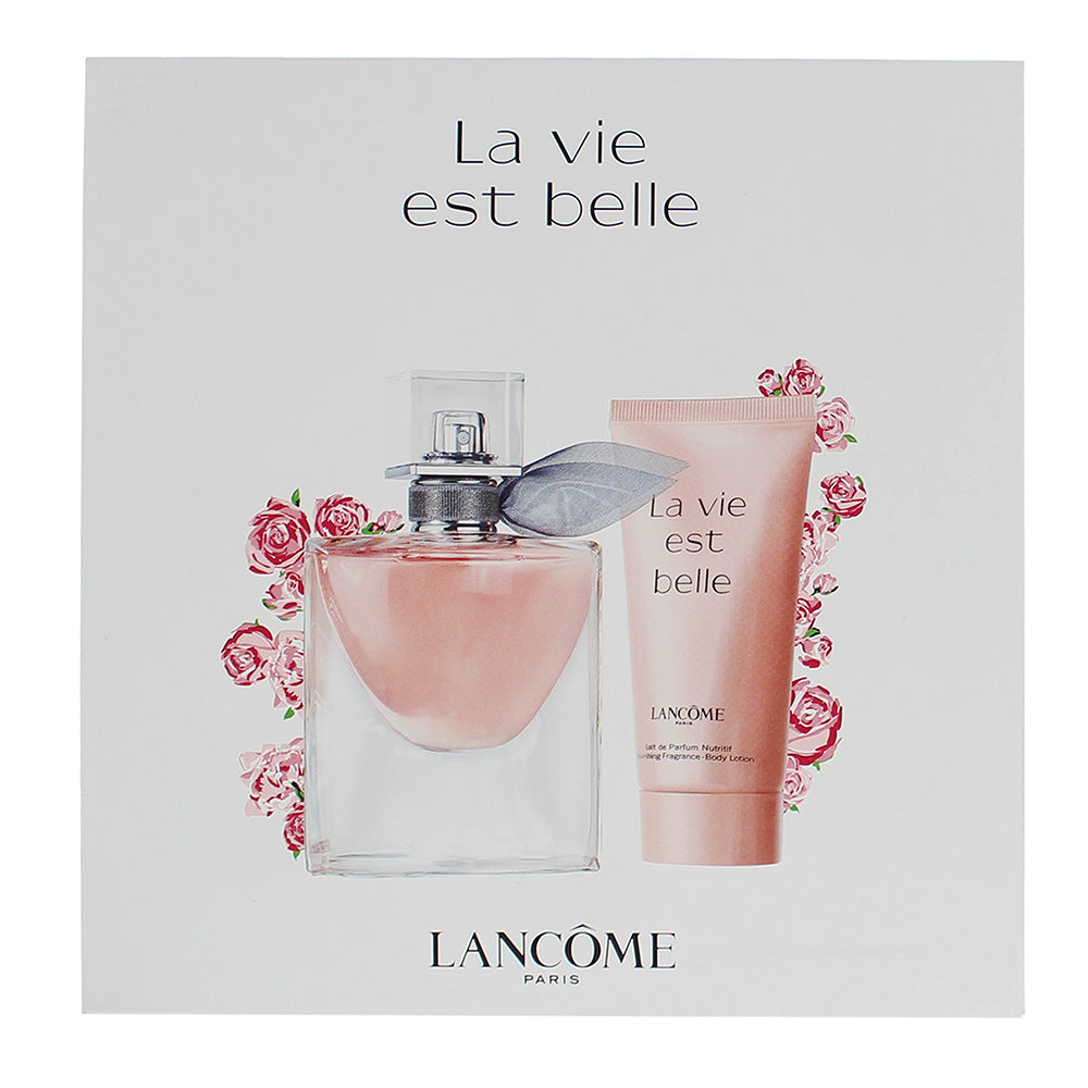 Lancôme La Vie Est Belle 2 Piece Gift Set: Eau de Parfum 30ml - Body Lotion 50ml - Box