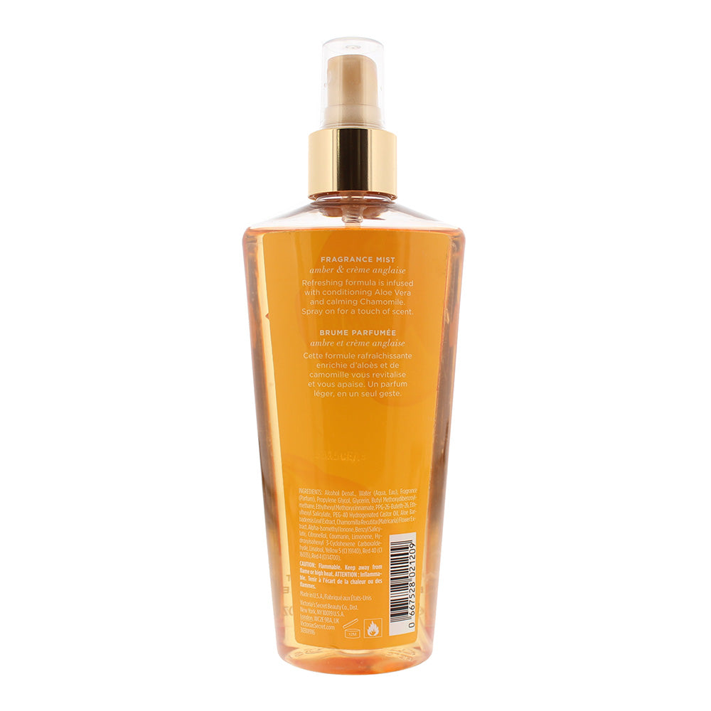 Victoria's Secret Amber Romance Amber & Creme Anglaise Body Mist 250ml