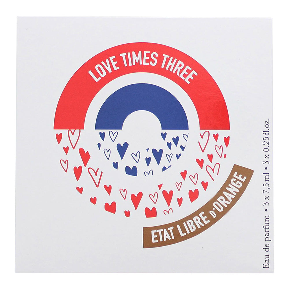 Etat Libre d'Orange Discovery Set Love Times Three 3 Piece Eau de Parfum Gift Se - Box