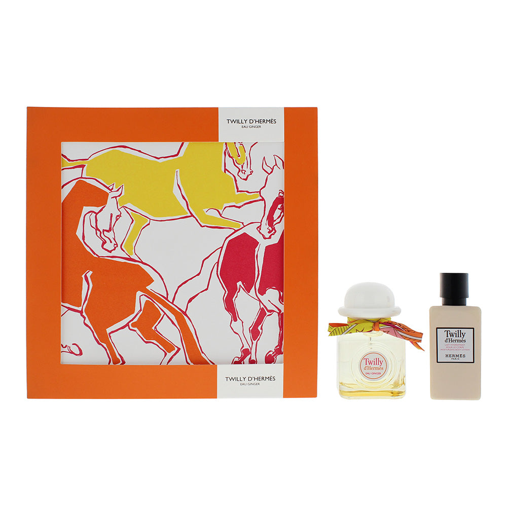 Hermès Twilly D'hermès Eau Ginger 2 Piece Gift Set: Eau de Parfum 50ml - Body Lo