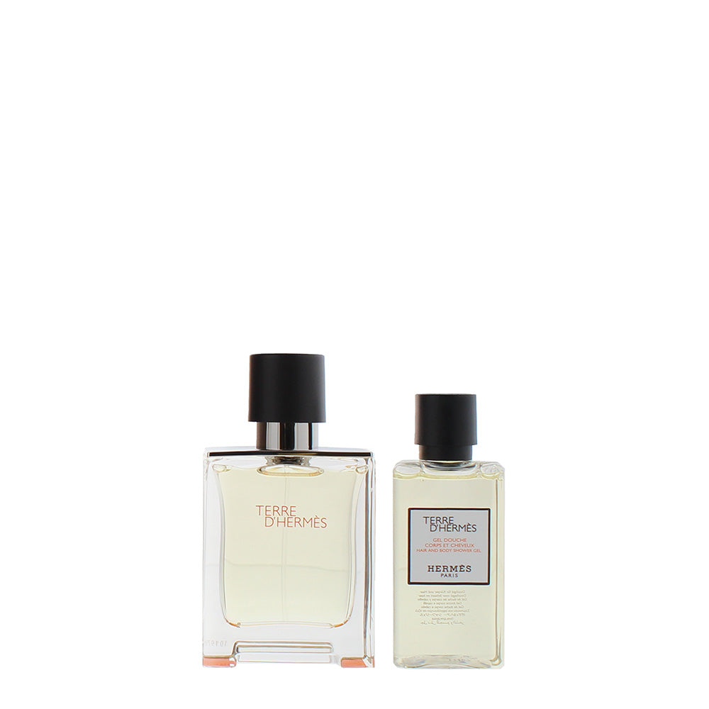 Hermès Terre D'hermès 2 Piece Gift Set: Eau de Toilette 50ml - Hair & Body Showe - Product