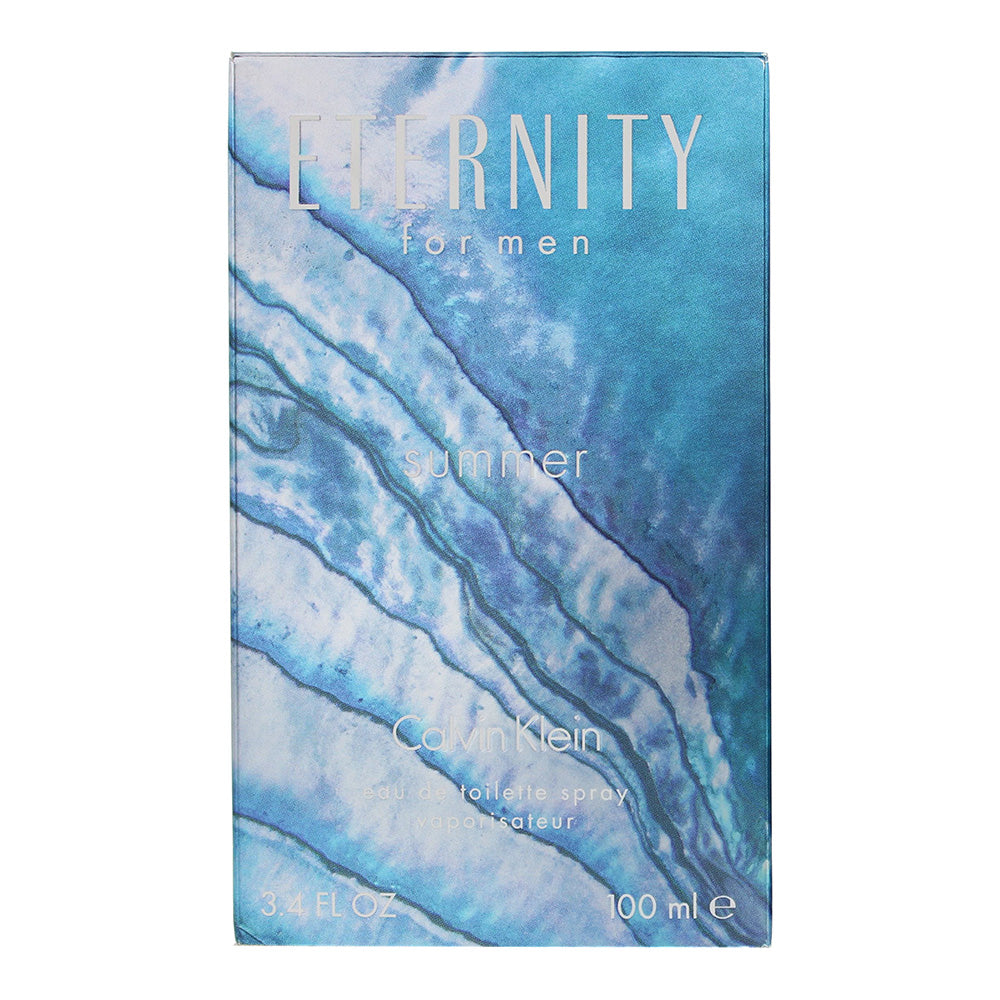Calvin Klein Eternity For Men Summer Eau de Toilette 100ml - Box