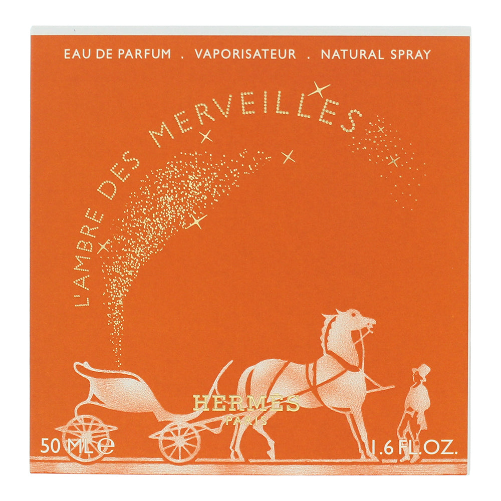 Hermès L'ambre Des Merveilles Eau de Parfum 50ml - Box
