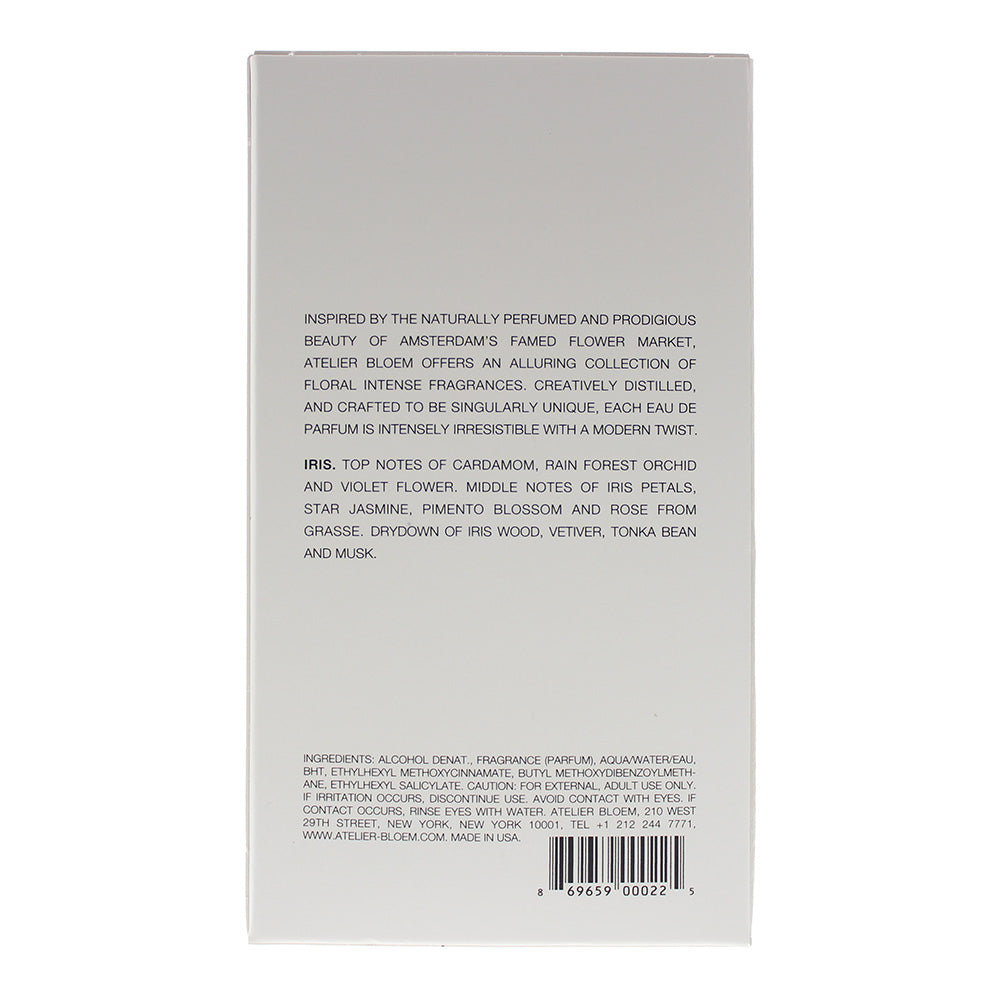 Atelier Bloem Iris Eau de Parfum 100ml