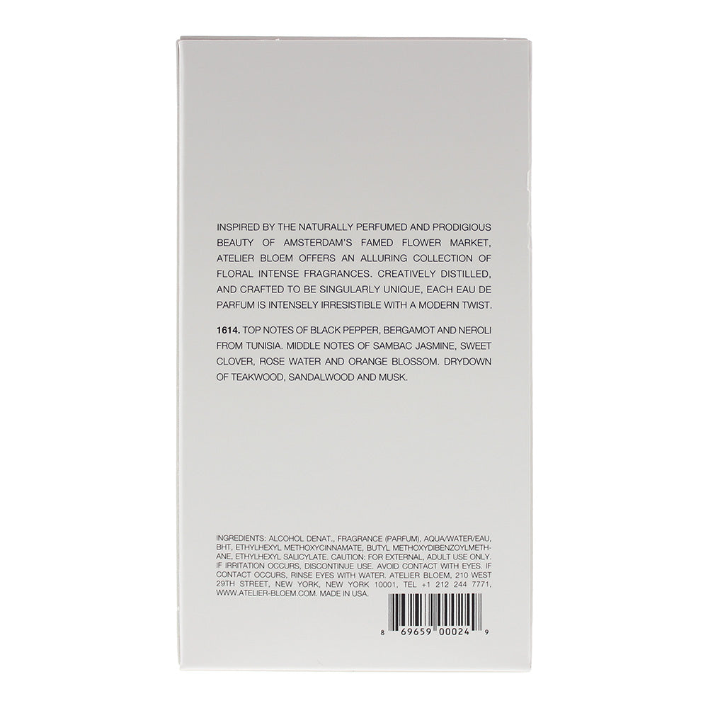 Atelier Bloem 1614 Eau de Parfum 100ml