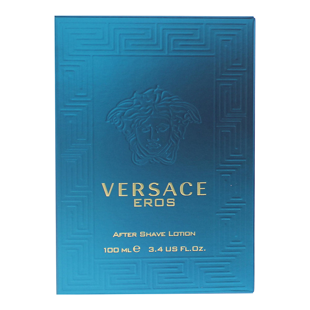 Versace Eros Aftershave Lotion 100ml - Box