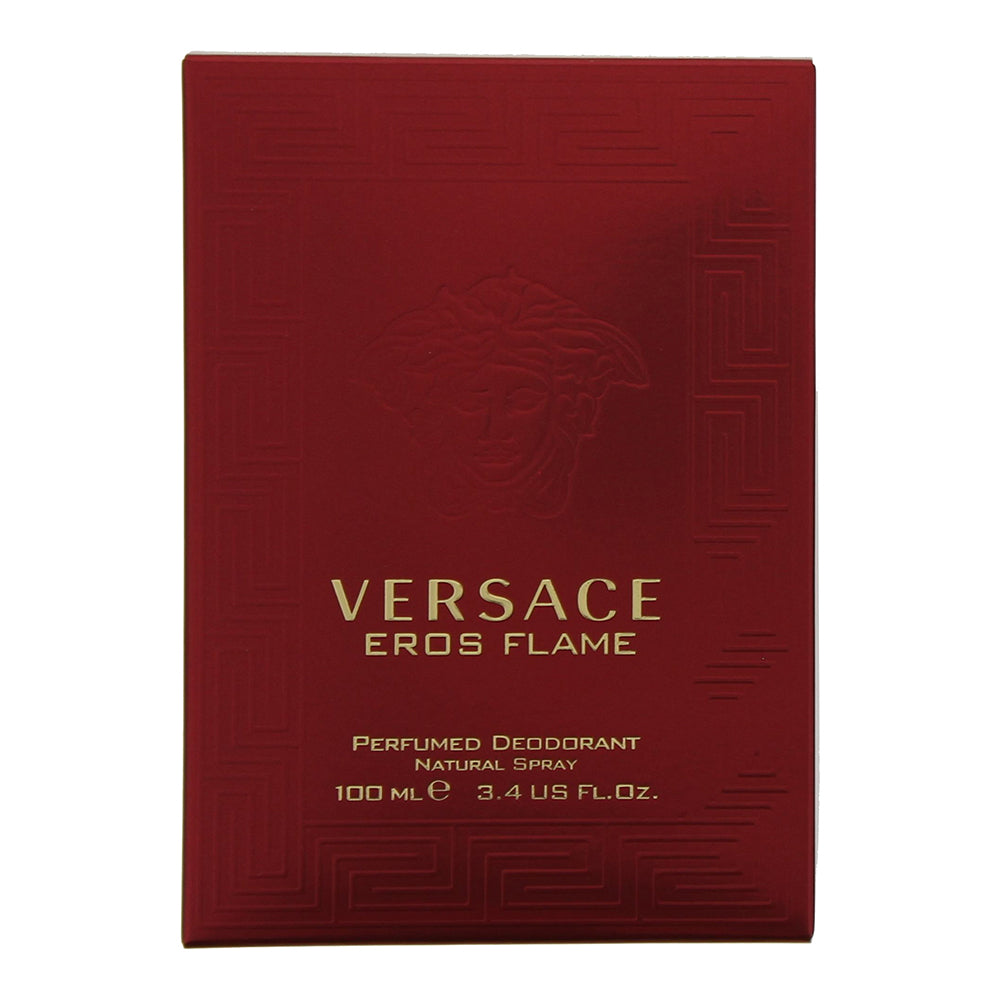Versace Eros Flame Perfumed Deodorant Spray 100ml - Box