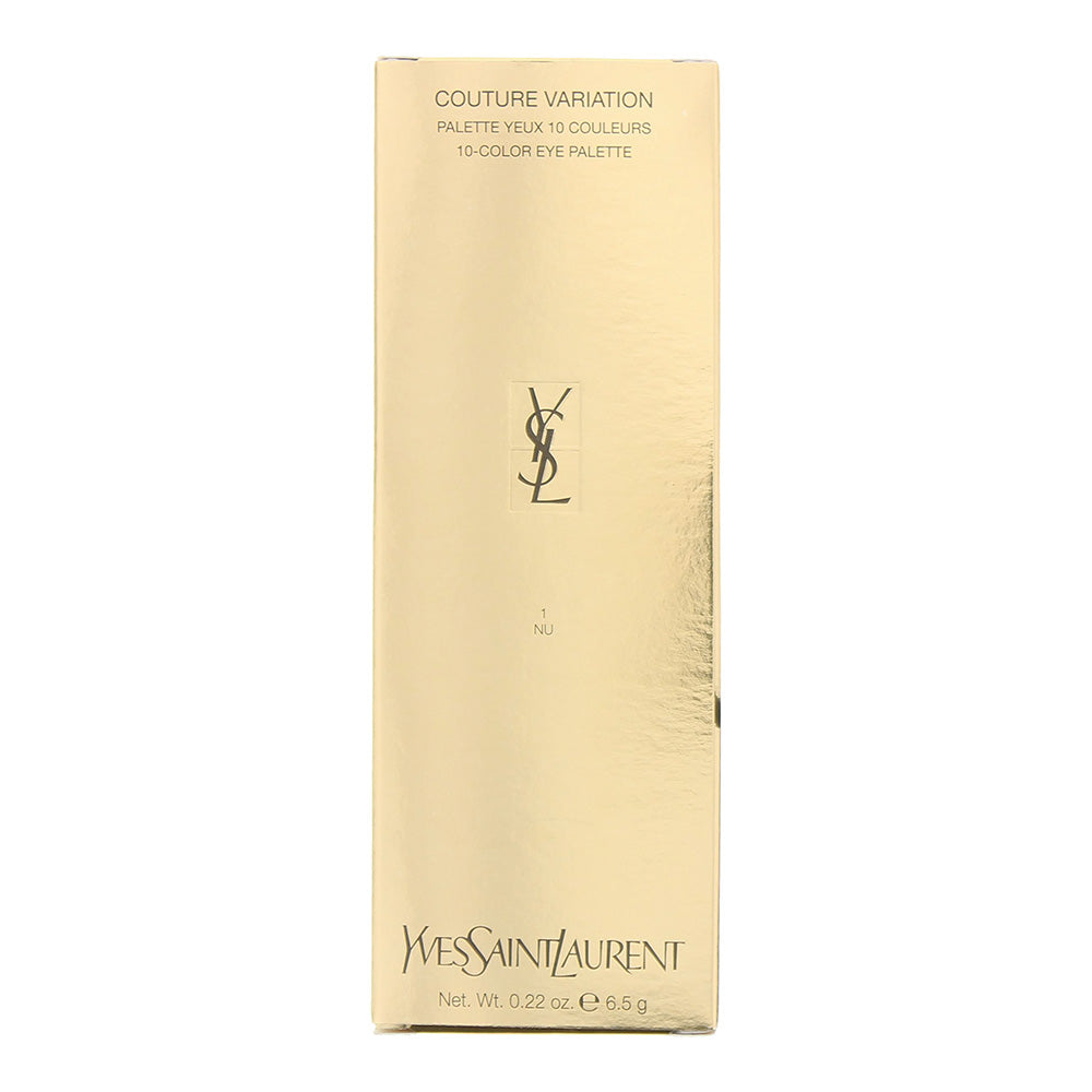 Yves Saint Laurent Couture Variation 1 NU 10-Color Eye Palette 6.5g - Box