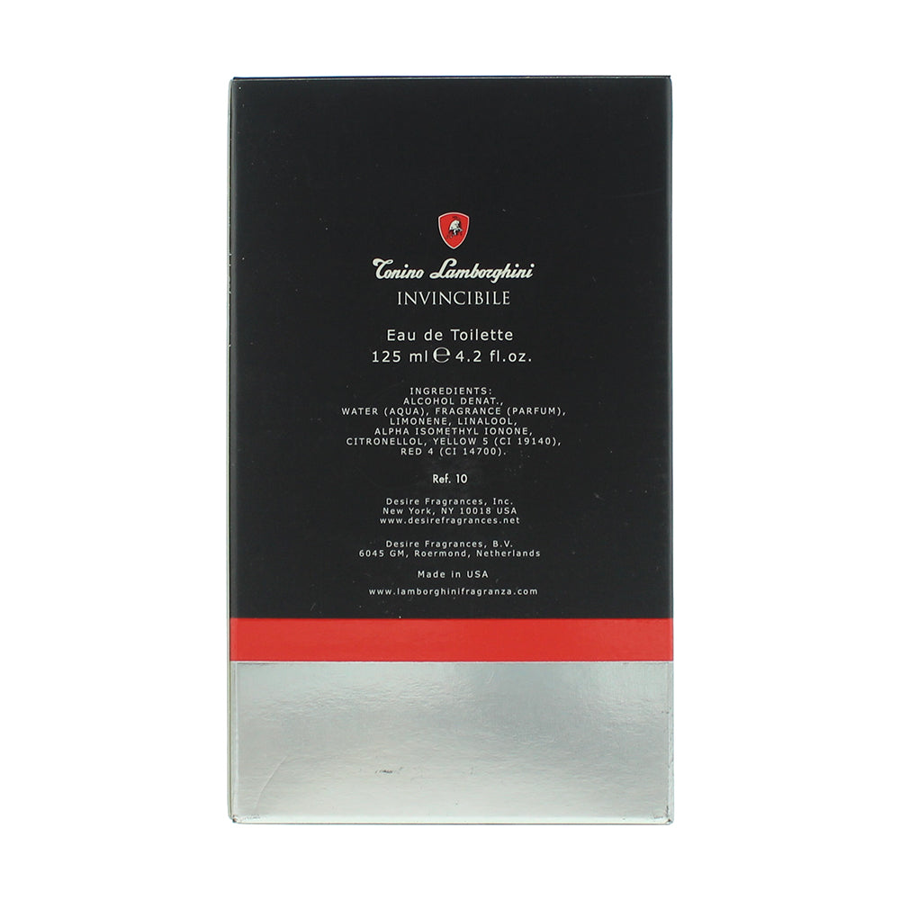 Lamborghini Invincibile Eau De Toilette 125ml