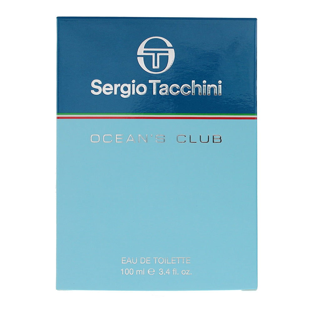 Sergio Tacchini Ocean's Club Eau de Toilette 100ml - Box
