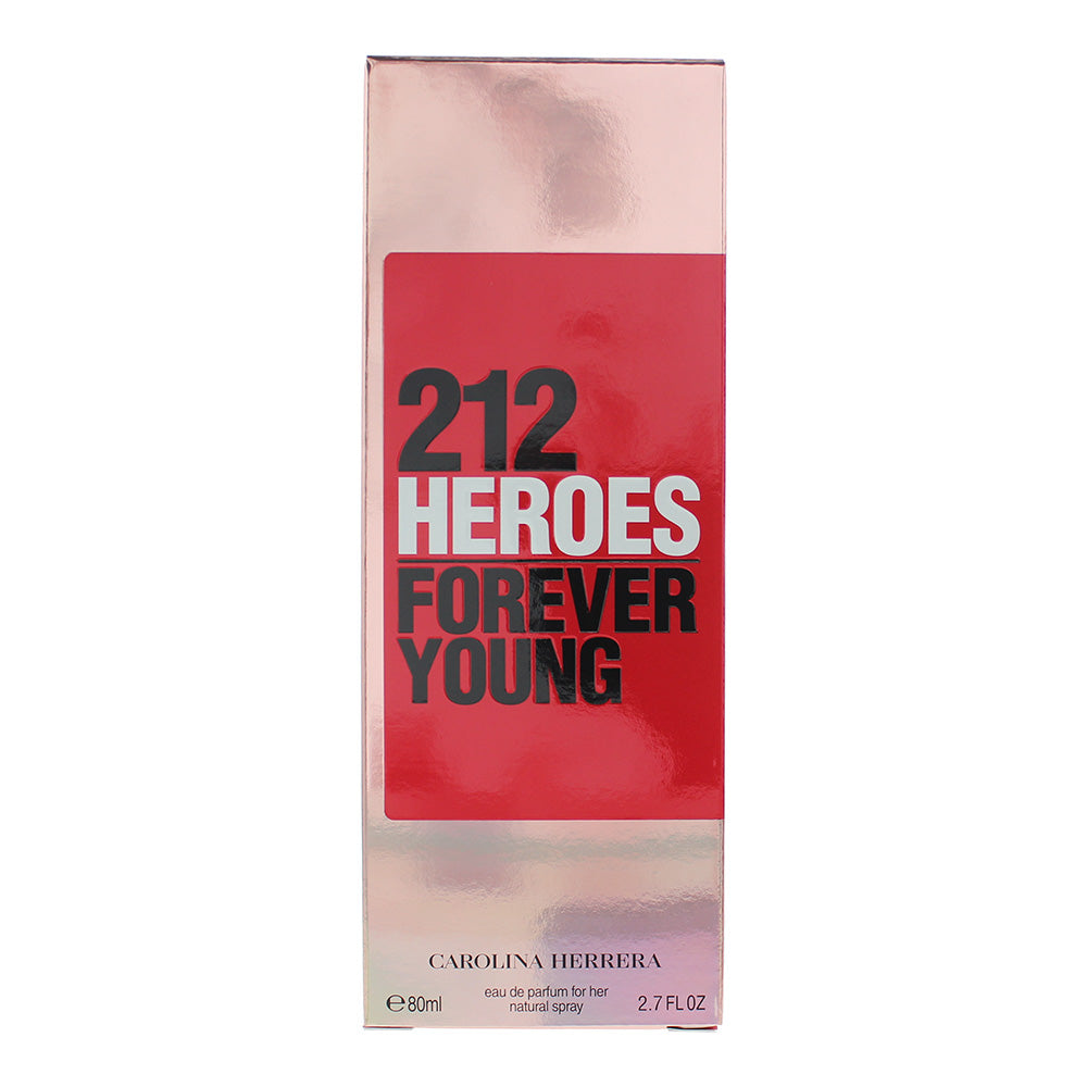 Carolina Herrera 212 Heroes Forever Young Eau de Parfum 80ml - Box