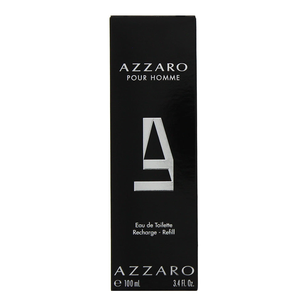 Azzaro Pour Homme Refill Eau de Toilette 100ml - Box