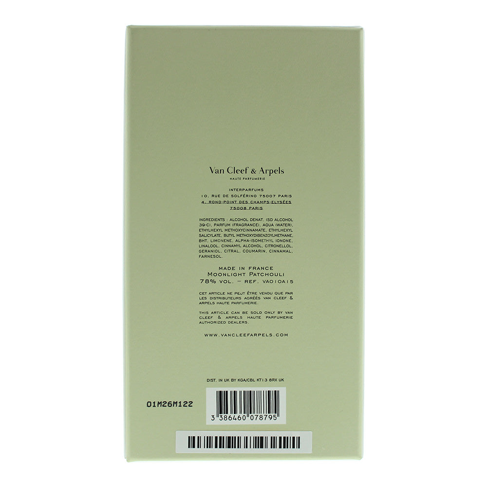 Van Cleef & Arpels Collection Extraordinaire Moonlight Patchouli Eau De Parfum 75ml