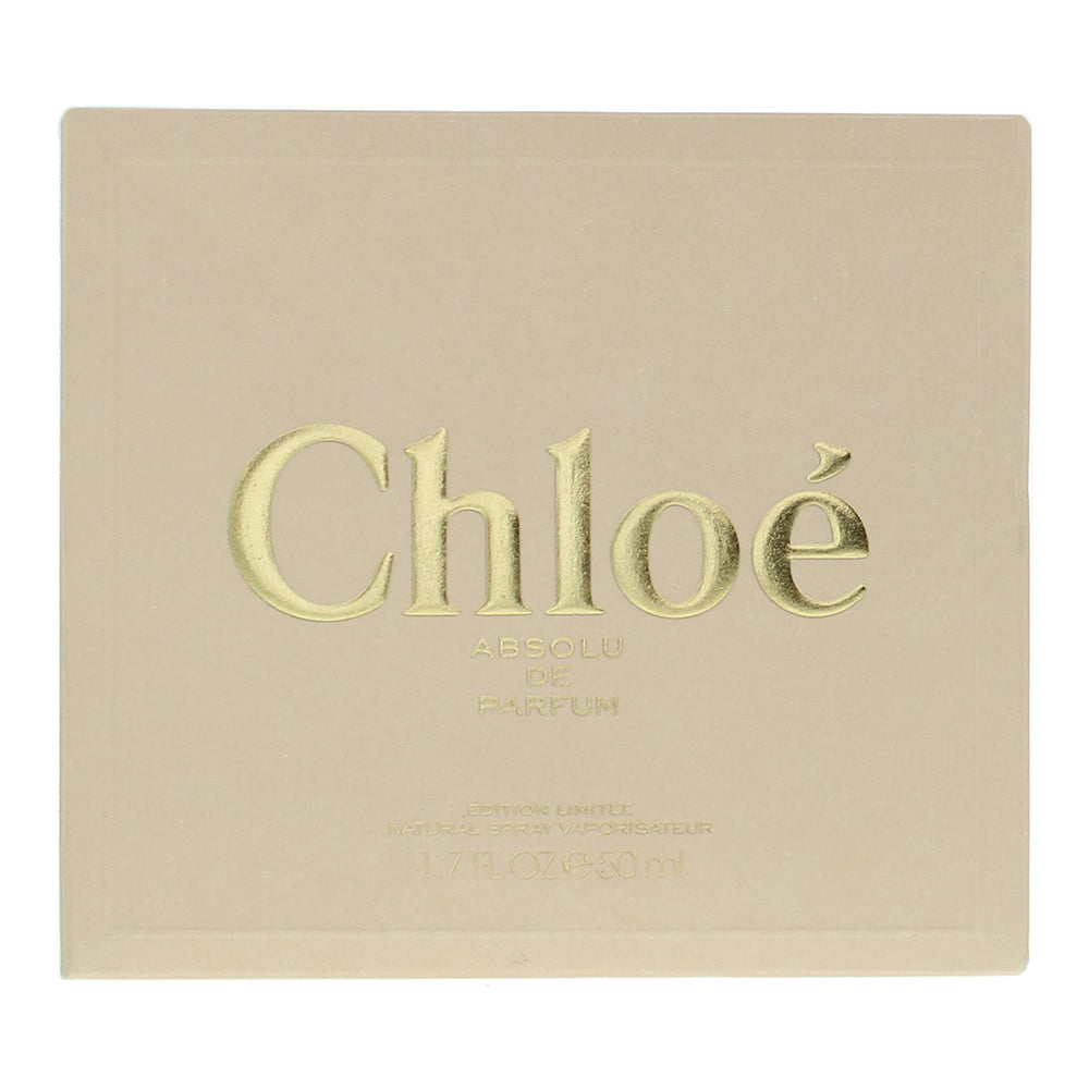 Chloé Absolu De Parfum 50ml Limited Edition - Box