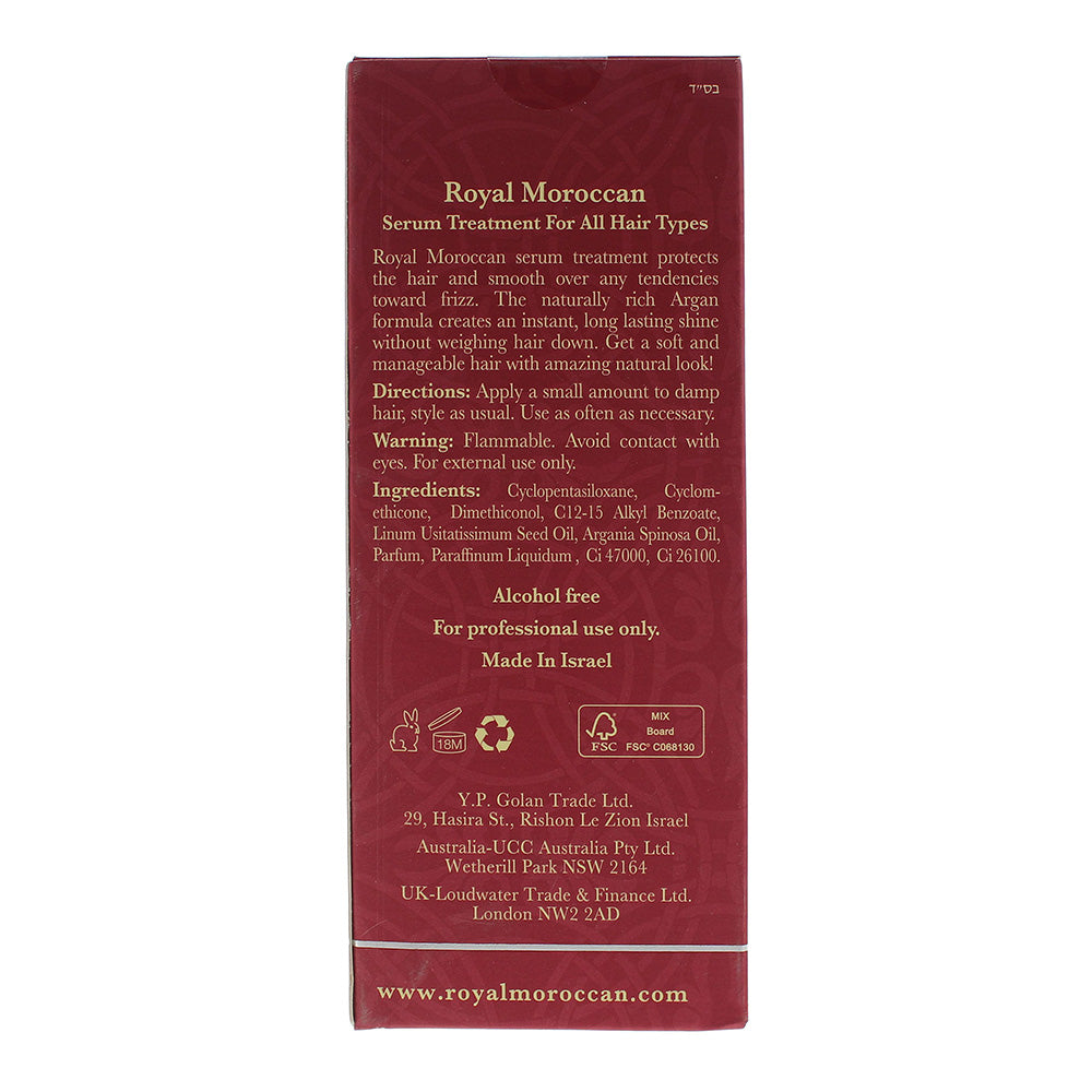 Royal Moroccan Serum Treatment 100ml For All Hair Types