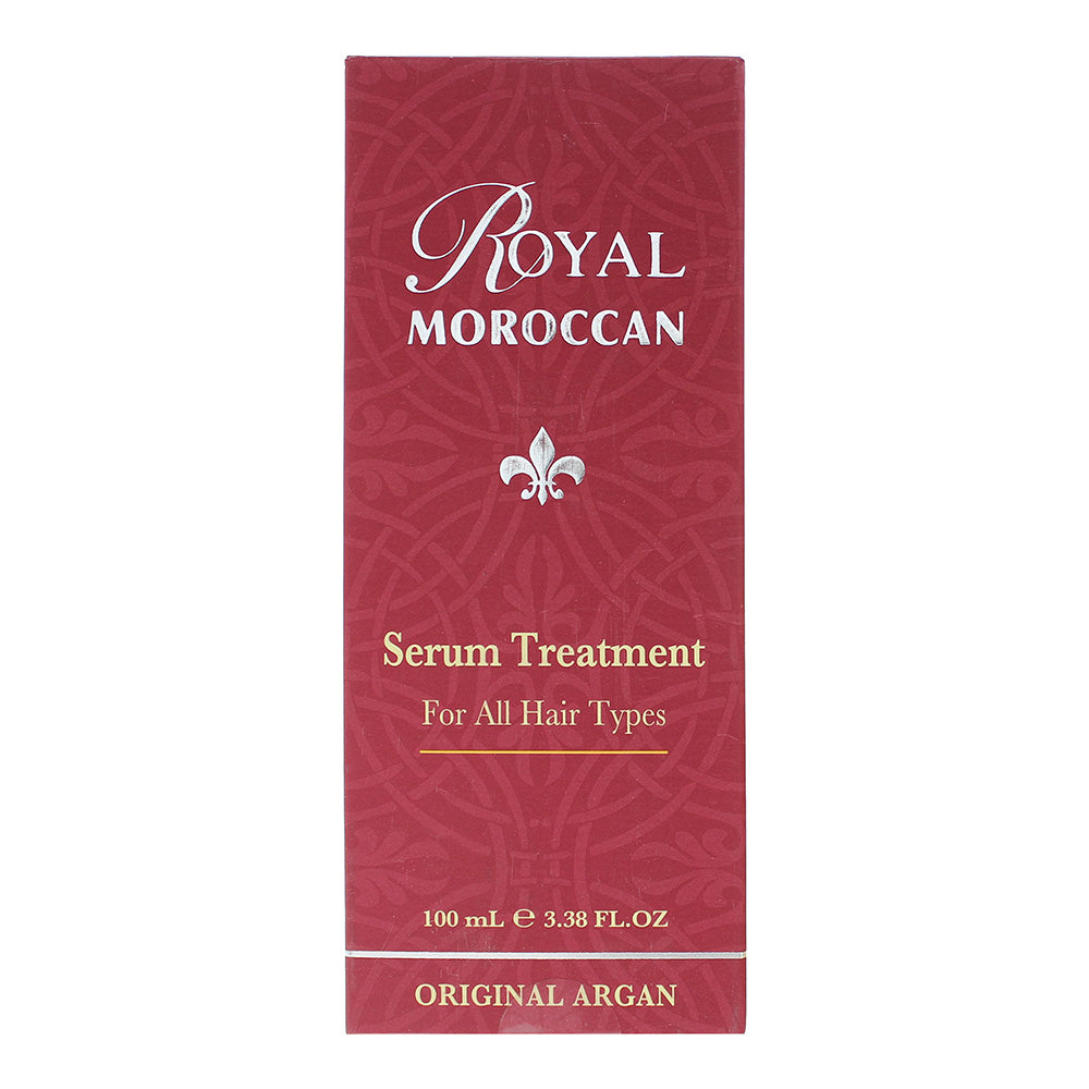 Royal Moroccan Serum Treatment 100ml For All Hair Types - Box