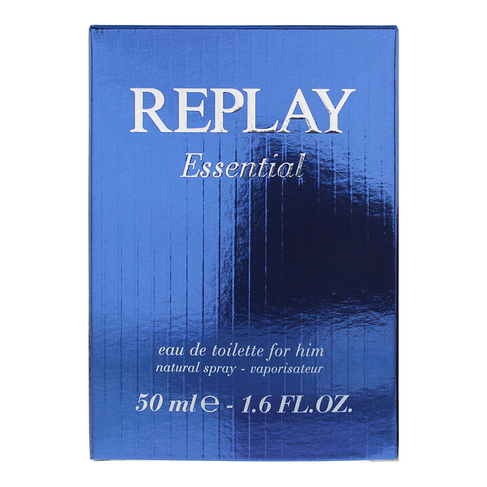 Replay Essential For Him Eau de Toilette 50ml - Box