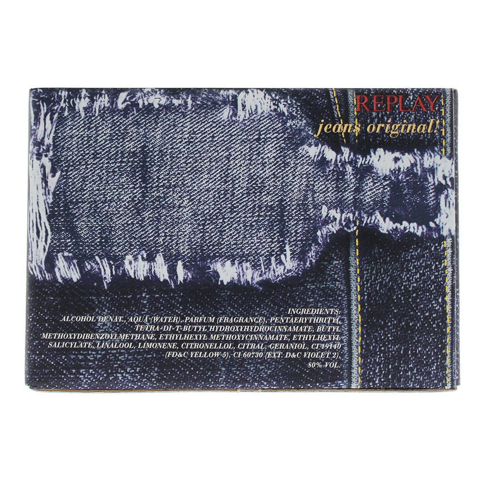 Replay Jeans Original! For Him Eau de Toilette 50ml - Ingredients