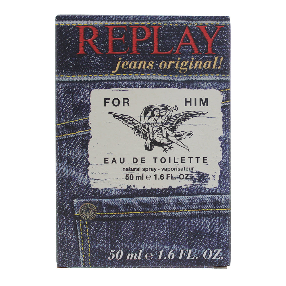 Replay Jeans Original! For Him Eau de Toilette 50ml - Box
