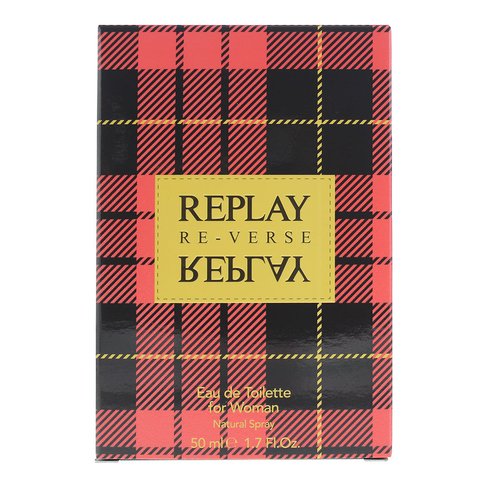 Replay Signature Reverse For Woman Eau de Toilette 50ml - Box