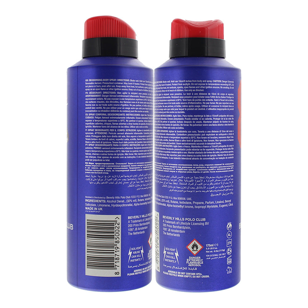 Beverly Hills Polo Club Sport 8 Deodorant Spray 175ml