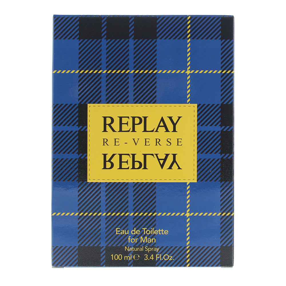 Replay Signature Reverse For Man Eau de Toilette 100ml - Box