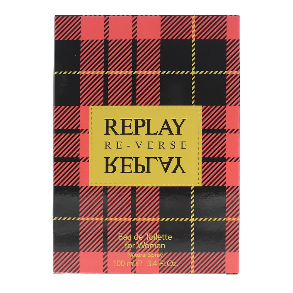 Replay Signature Reverse For Woman Eau de Toilette 100ml - Box