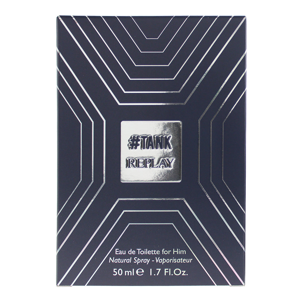 Replay Tank For Him Eau de Toilette 50ml - Box