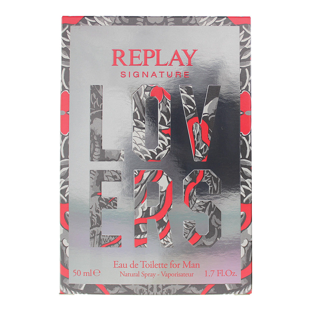 Replay Signature Lovers For Man Eau de Toilette 50ml - Box