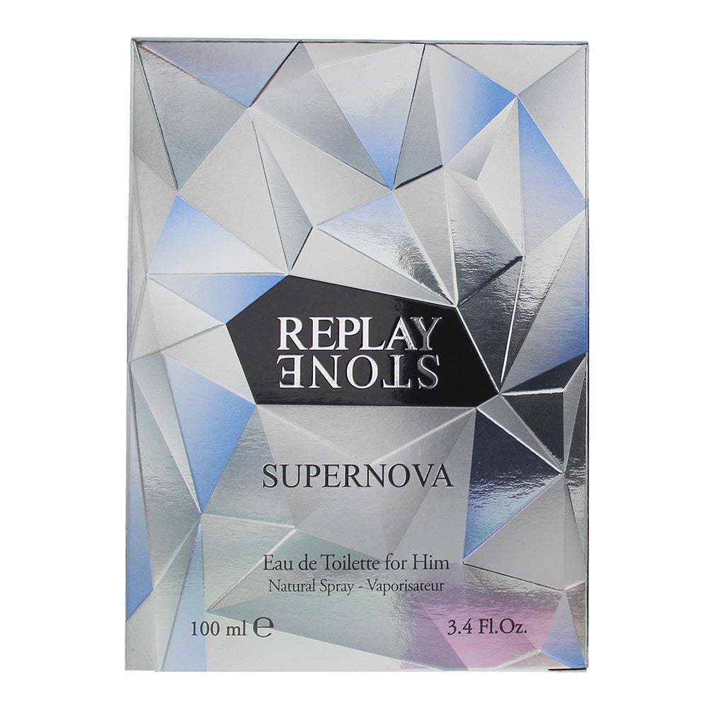 Replay Stone Supernova For Him Eau de Toilette 100ml - Box