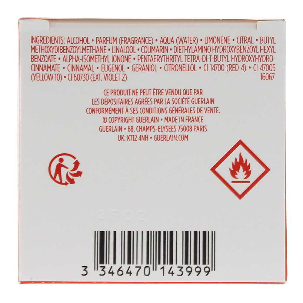 Guerlain Aqua Allegoria Orange Soleia Eau de Toilette 125ml - Ingredients