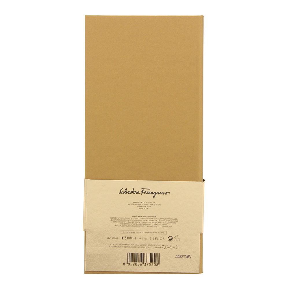 Salvatore Ferragamo Tuscan Creations Vendemmia Eau de Parfum 100ml - Ingredients