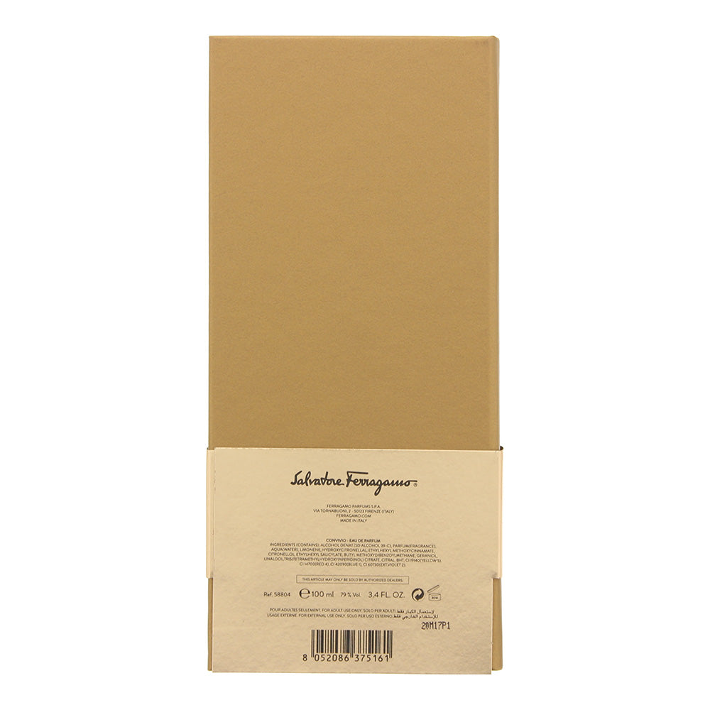 Salvatore Ferragamo Tuscan Creations Convivio Eau de Parfum 100ml - Ingredients