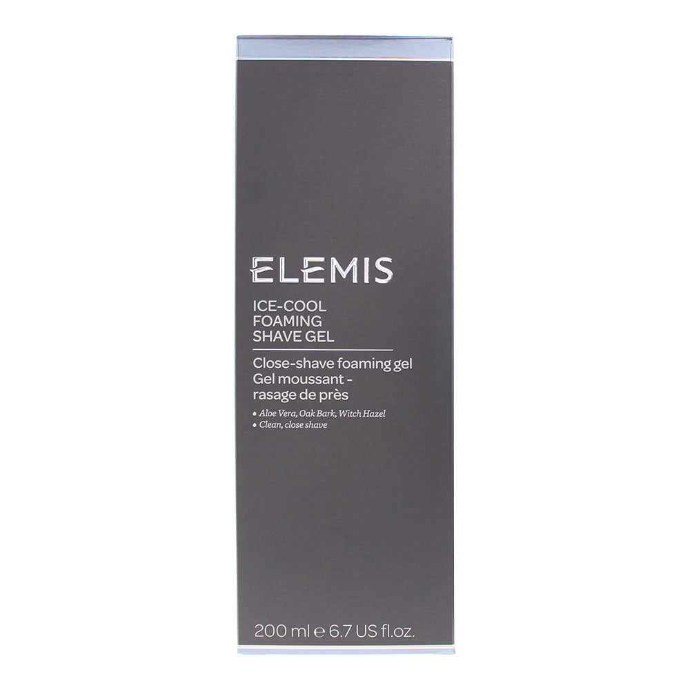 Elemis Men Ice-Cool Foaming Shave Gel 200ml - Box