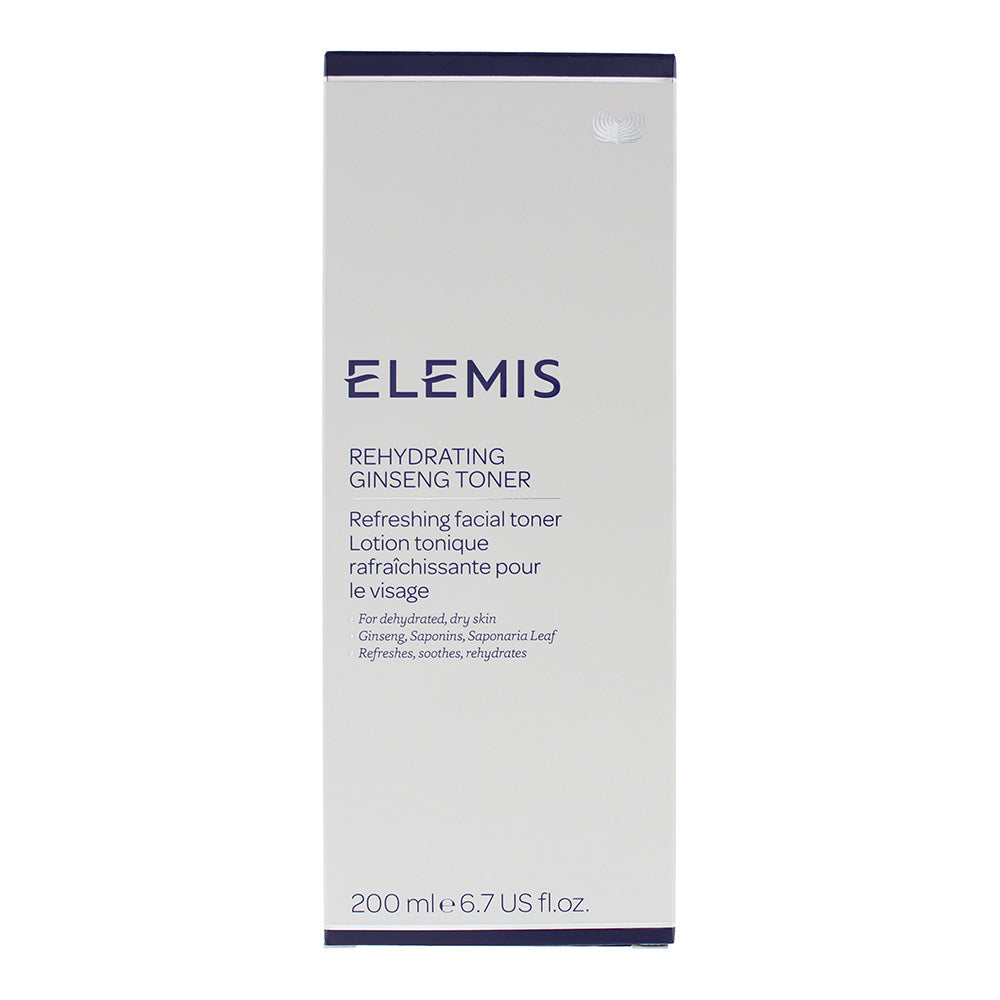 Elemis Rehydrating Ginseng Toner 200ml Dehydrated, Dry Skin - Box
