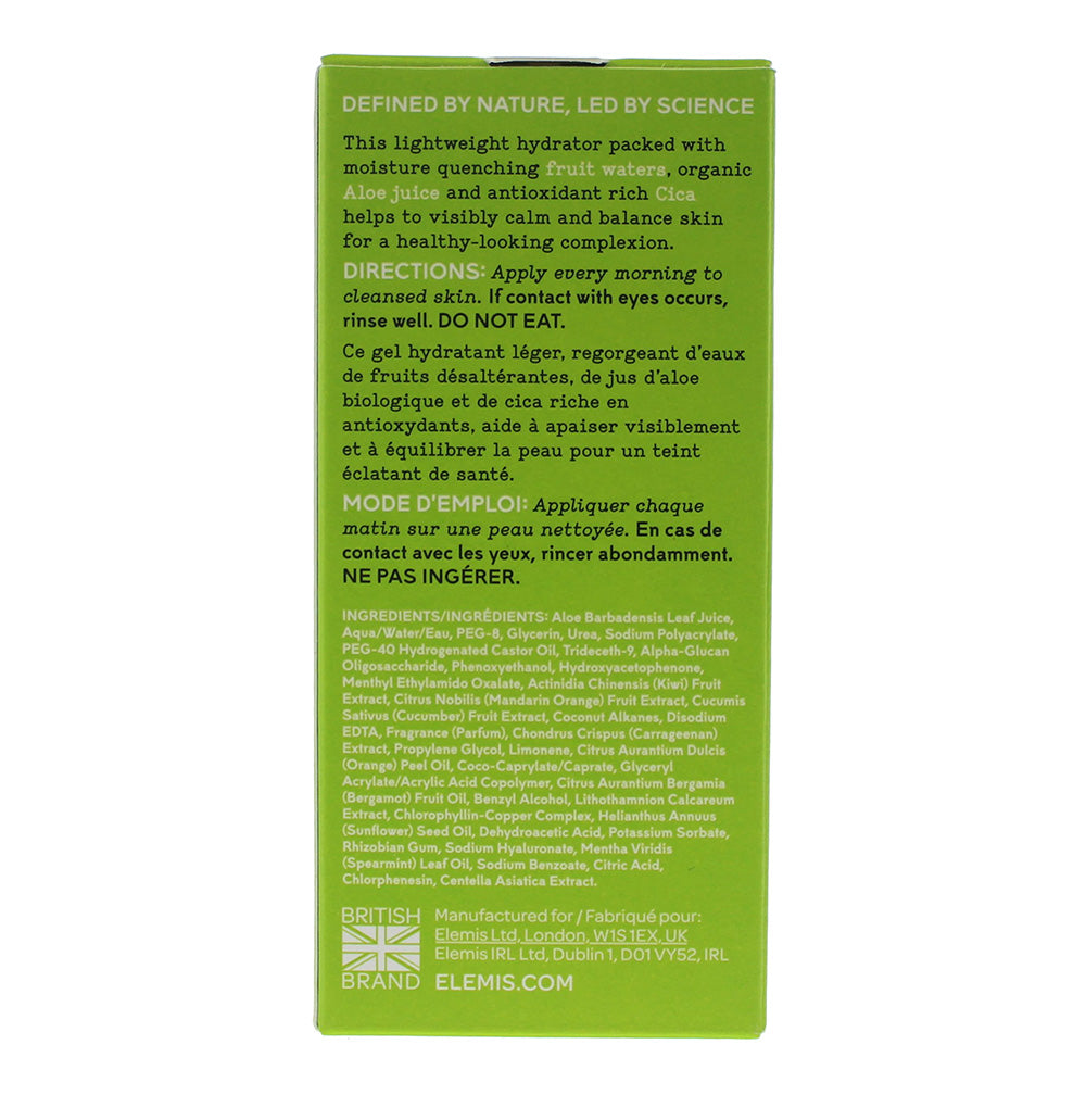 Elemis Superfood Cica Calm Hydration Juice Hydrating Facial Gel 50ml All Skin Types