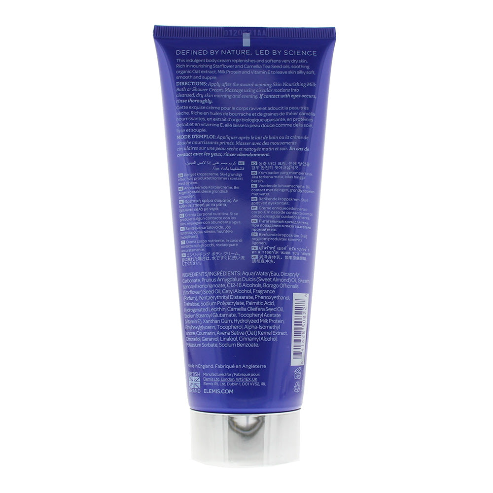 Elemis Skin Nourishing Body Cream 200ml Dry Skin