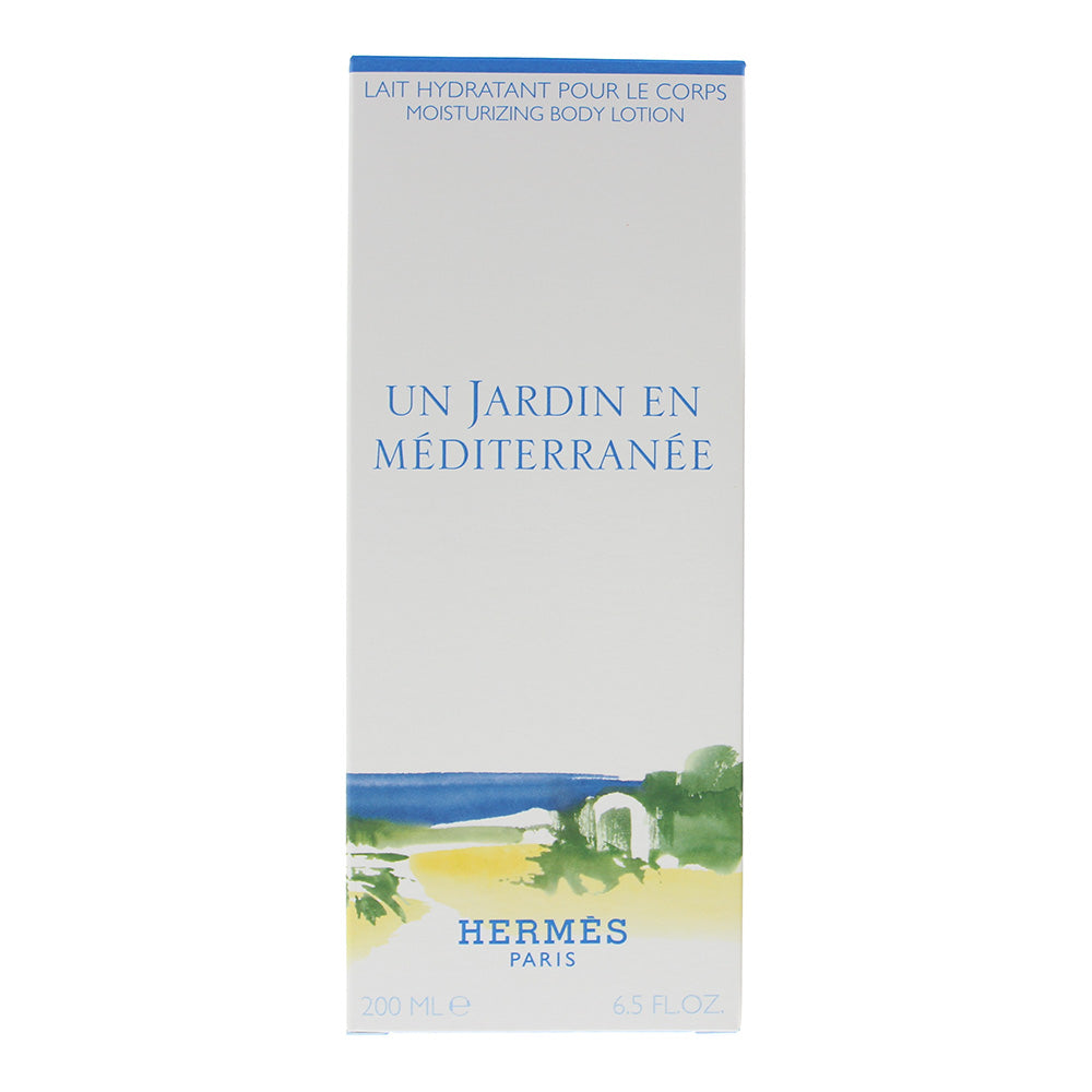 Hermès Un Jardin En Mediterranee Moisturizing Body Lotion 200ml - Box
