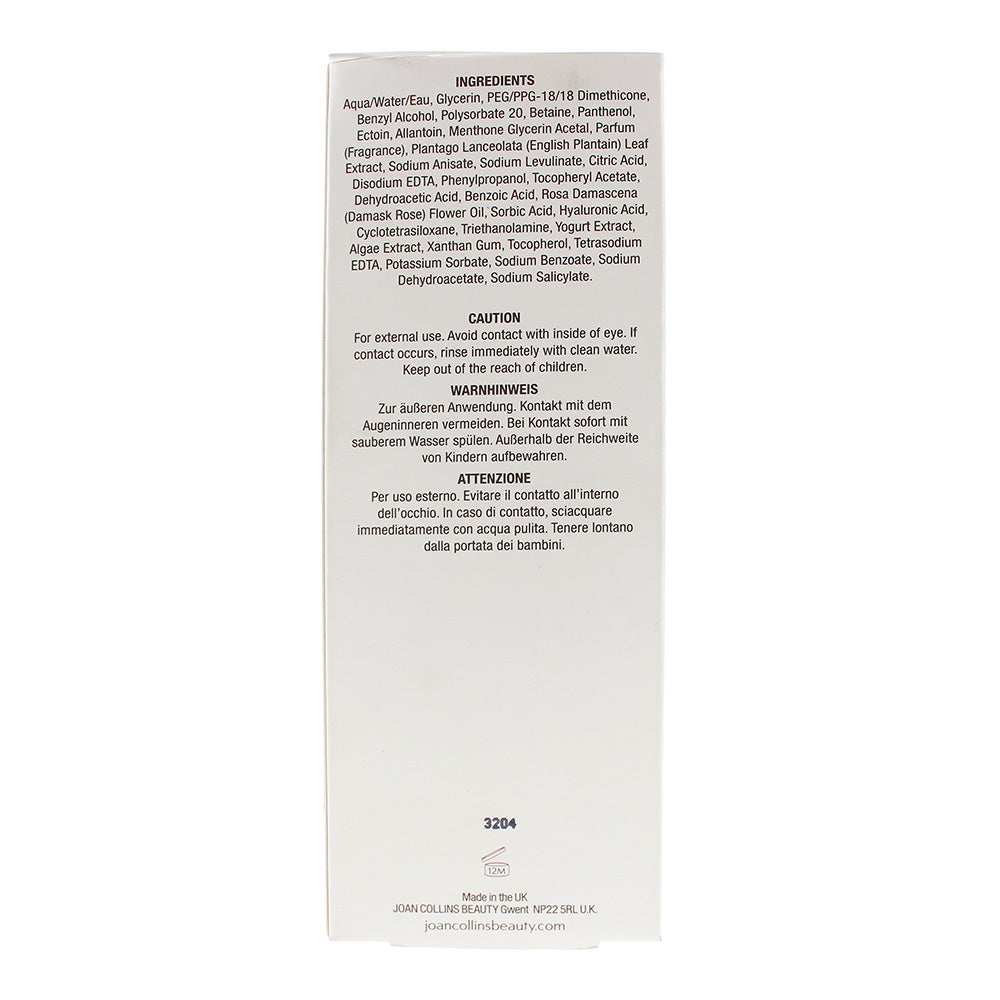 Joan Collins Contra Time Rose Optimise Multi-Action Lotion 200ml - Ingredients