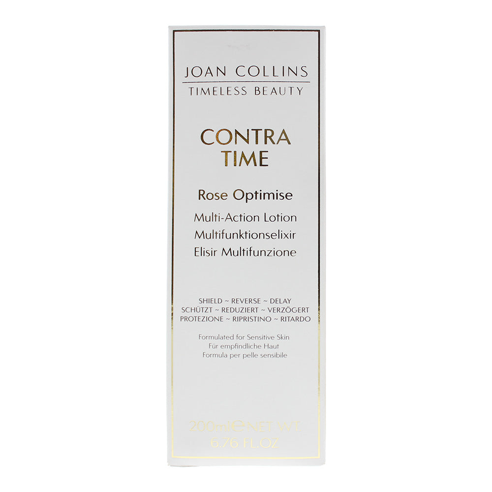 Joan Collins Contra Time Rose Optimise Multi-Action Lotion 200ml - Box