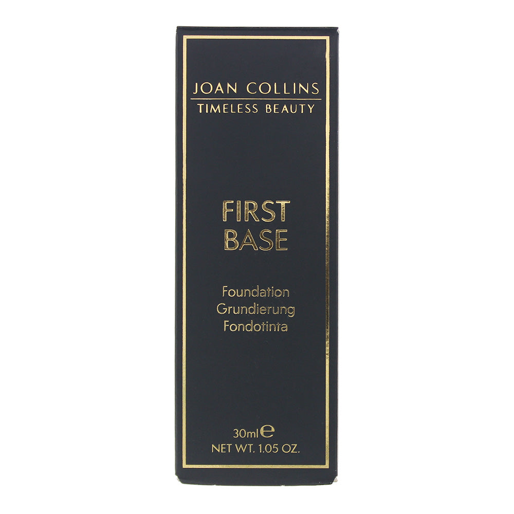 Joan Collins First Base Cool Dark Foundation 30ml - Box