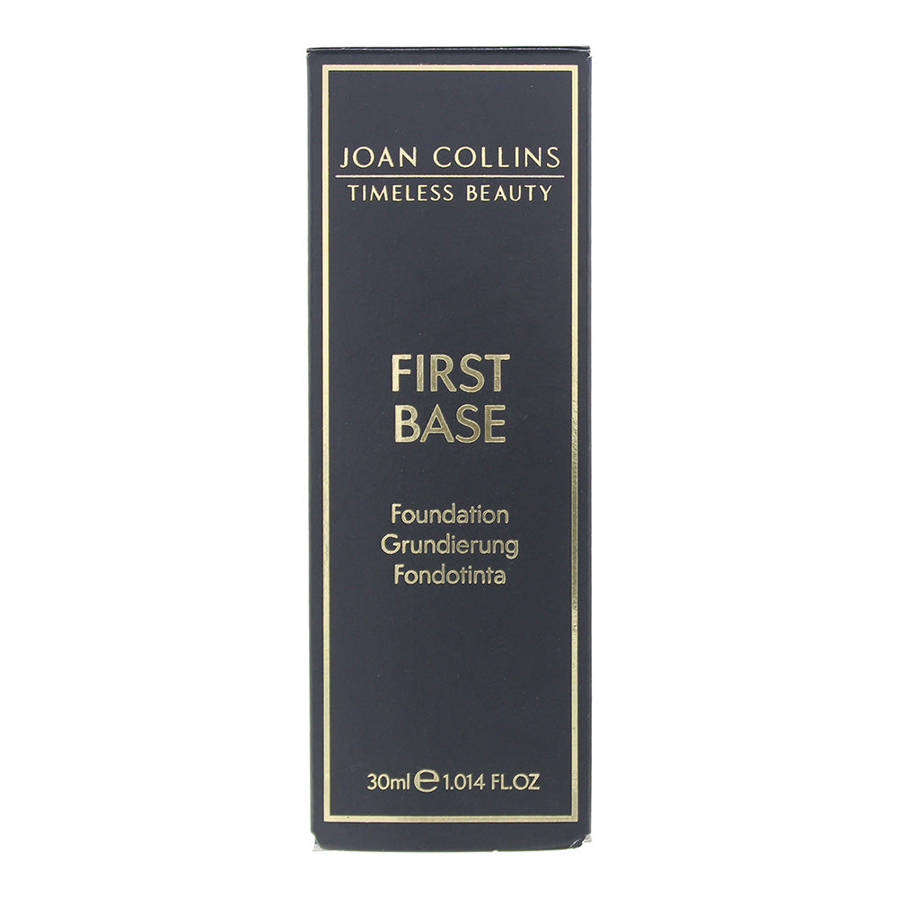 Joan Collins First Base Warm Medium Foundation 30ml - Box