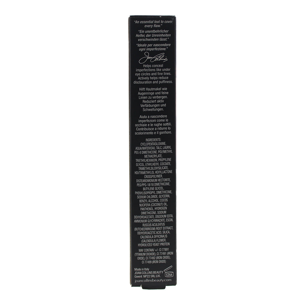Joan Collins Fade To Perfect Dark Concealer 5ml - Ingredients