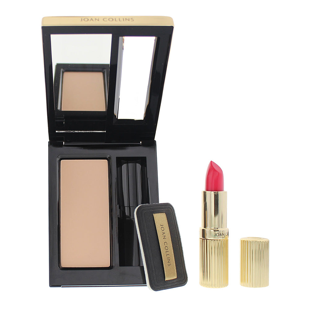 Joan Collins Compact Duo Powder 6g - Evelyn Cream Lipstick 3.5g - Product