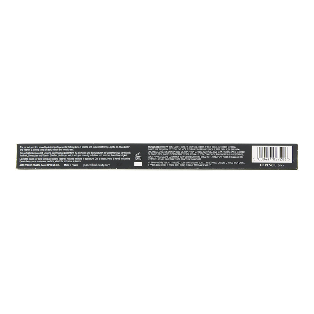 Joan Collins Brick Lip Pencil 1.12g - Ingredients
