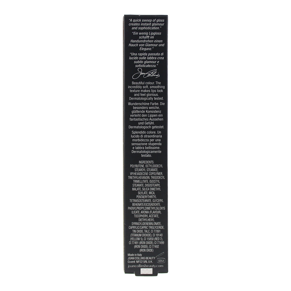 Joan Collins Glorious Gloss Piper Lip Gloss 4.5ml - Ingredients