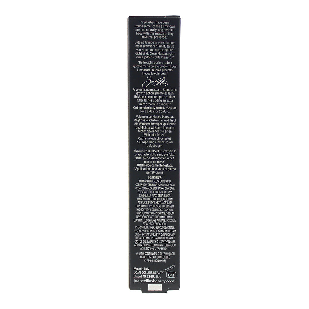 Joan Collins Class Act Growth & Boosting Thickening Black Mascara 6ml
