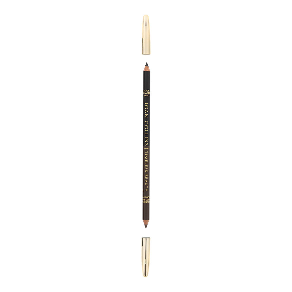 Joan Collins Eyebrow Pencil Duo Black/Dark Brown 1.56g - Product