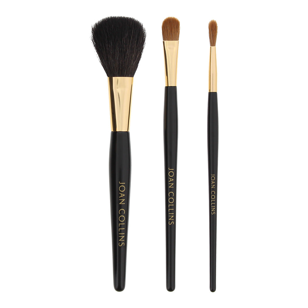 Joan Collins Good To Go Brush Caddy With 3 Brushes - Product